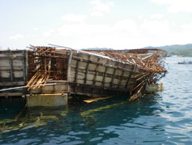 Wharf Damage Inspection